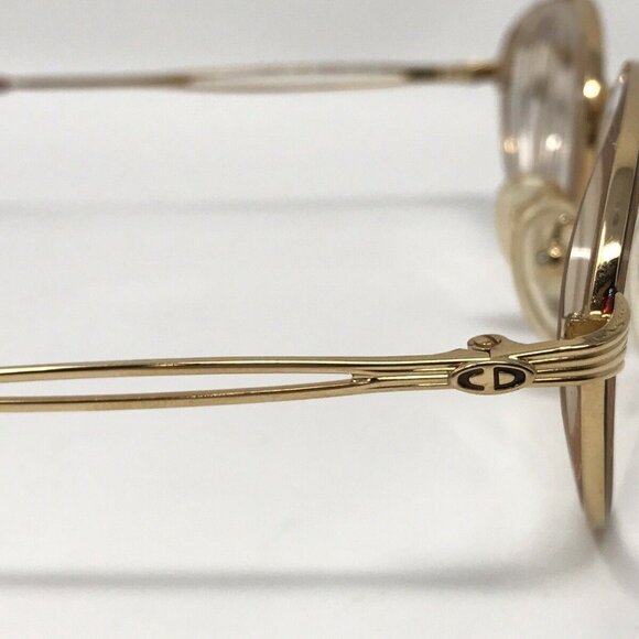 Christian Dior Eyeglasses 2863 41 Gold & Tortoise Red 56 []16-140 - Picture 16 of 16